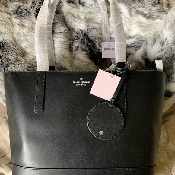 Kate Spade large black briel tote NWT❣️ - Picture 7 of 11